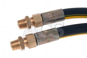 Air hose assembly, Codeflex Suprene, BSPT Ends