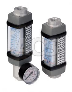 Hedland Flow Meter With Aluminium Case & Integrated Pressure Gauge