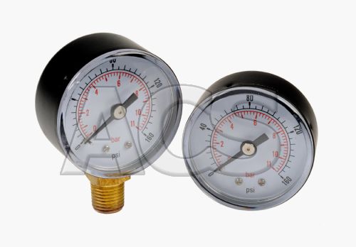 Pressure/Vacuum gauges - Steel Case - Dry