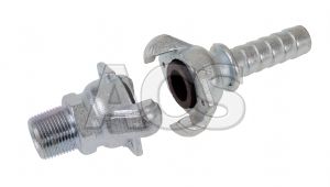 US Universal Claw Fittings - Zinc plated