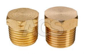 Brass Hollow Hex Male BSPT and NPT Blanking Plug