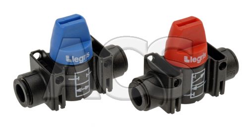 Legris 2/2 & 3/2 Mini Ball Valve 4mm - 12mm