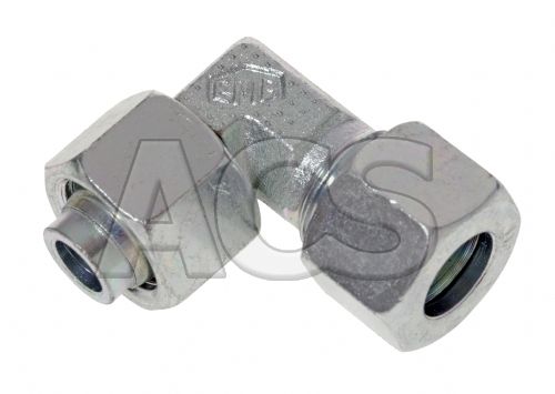 Female Swivel 90 Deg Elbow Coupling Metric L & S