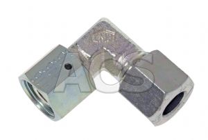 Female Swivel 90 Deg Elbow Coupling Metric DKO