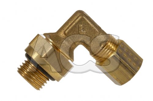 Male Stud Swivel Elbow BSPP