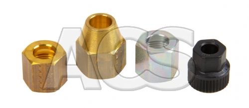 Brass, Steel and Techical Polymer Nut