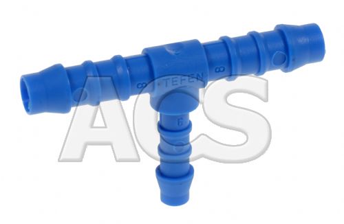 Nylon Reducing Barbed Tee Adaptor 1/8