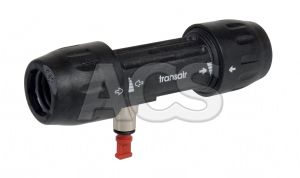 Transair Equal Connector with vent  25 - 63mm