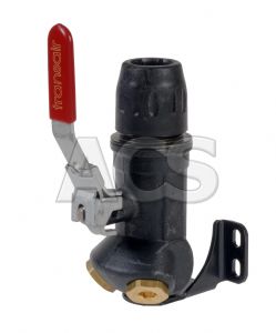 Transair Wall Bracket with Ball Valve 1/2/3 Outlet