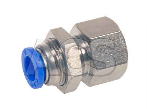 Push In Female Bulkhead Stud BSPT 4 - 12mm od