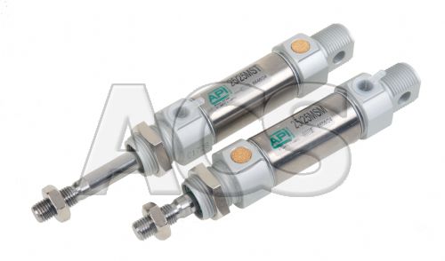 Mini ISO Pneumatic Cylinders Single Acting 8-25mm 