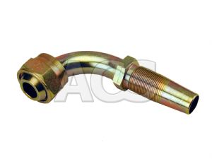 Reusable fitting - Female Swivel - Elbow 90 deg (BSP/JIC)