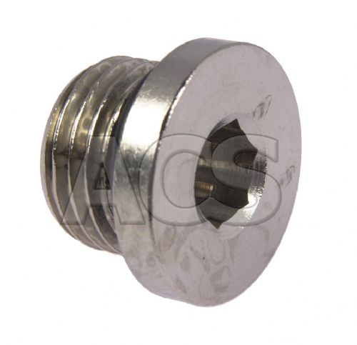 Nickel Plated Brass Internal Hex BSP Blanking Plug