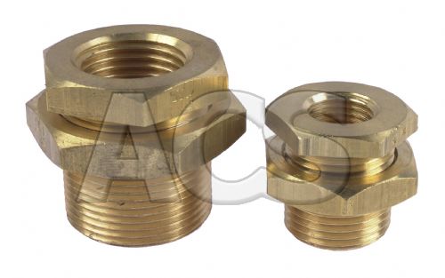 Legris Brass BSP Bulkhead Fitting