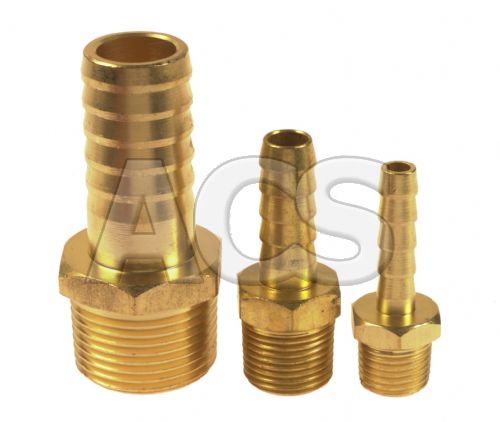 Hose Tail - Brass BSPT 1/8