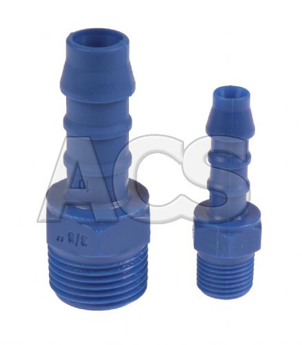 Nylon Male BSP Hose Tail Adaptor 1/8