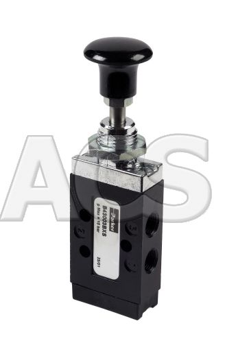 Push button valves 1/8