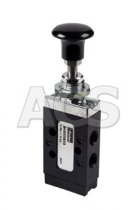 Push button valves 1/8